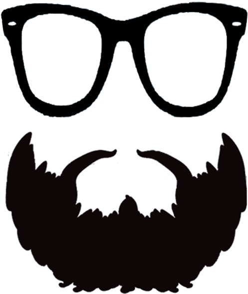 Icon - Mustache Silhouette Clipart (800x600), Png Download