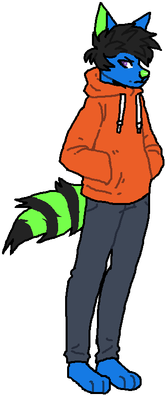 I Am Still Stuck With Paint - Cartoon Clipart (416x814), Png Download