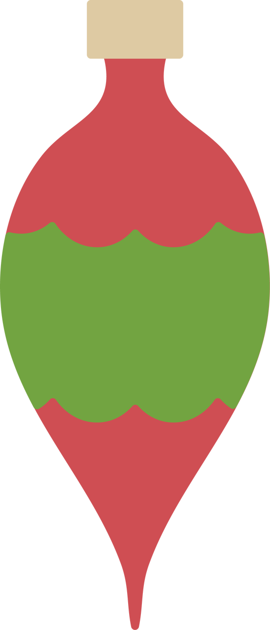 Ornament Cut File Snap - Illustration Clipart (550x1280), Png Download