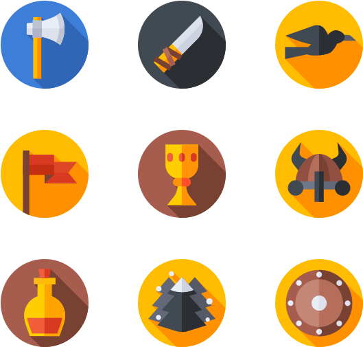 Viking - Circle Clipart (600x564), Png Download