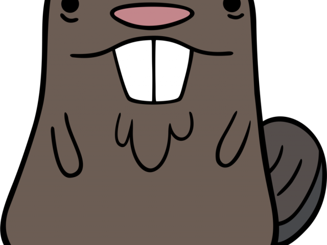 Drawn Beaver Transparent - Gravity Falls Beaver Clipart (640x480), Png Download