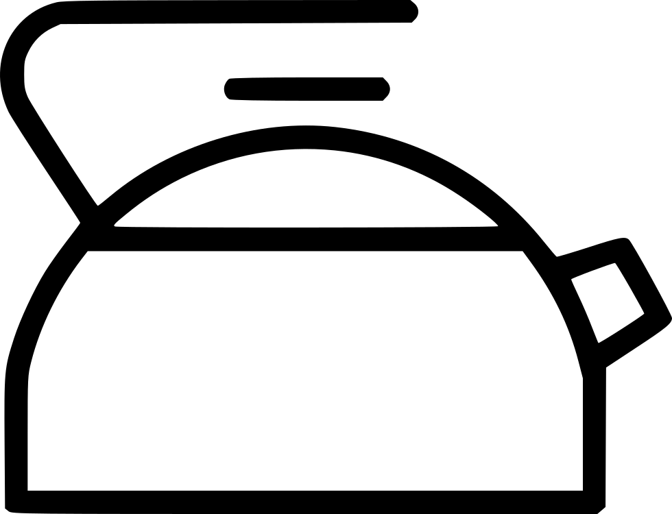 Appliances Tea Pot Boil Jar Comments Clipart (980x750), Png Download