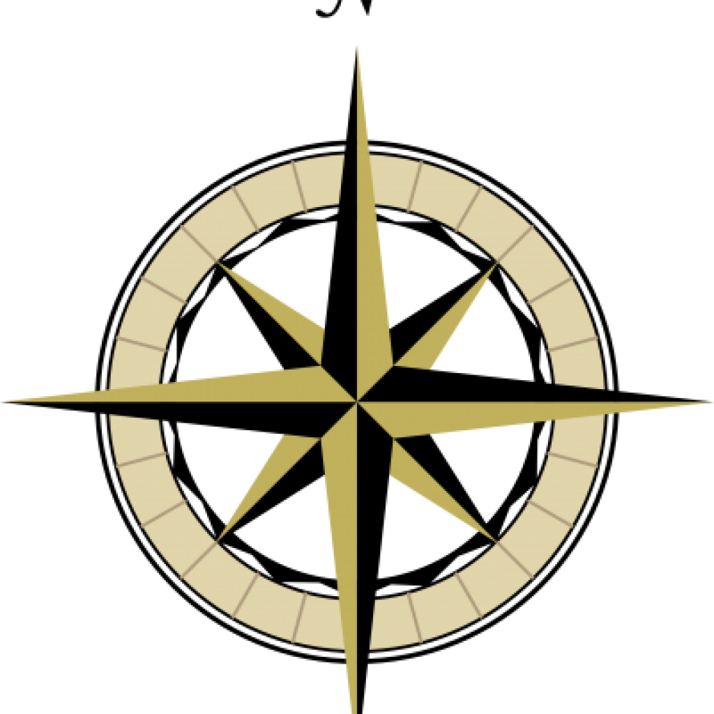 Compass Clipart Free Compass Clipart At Getdrawings - Pirate Treasure Map Compass - Png Download (1024x1024), Png Download