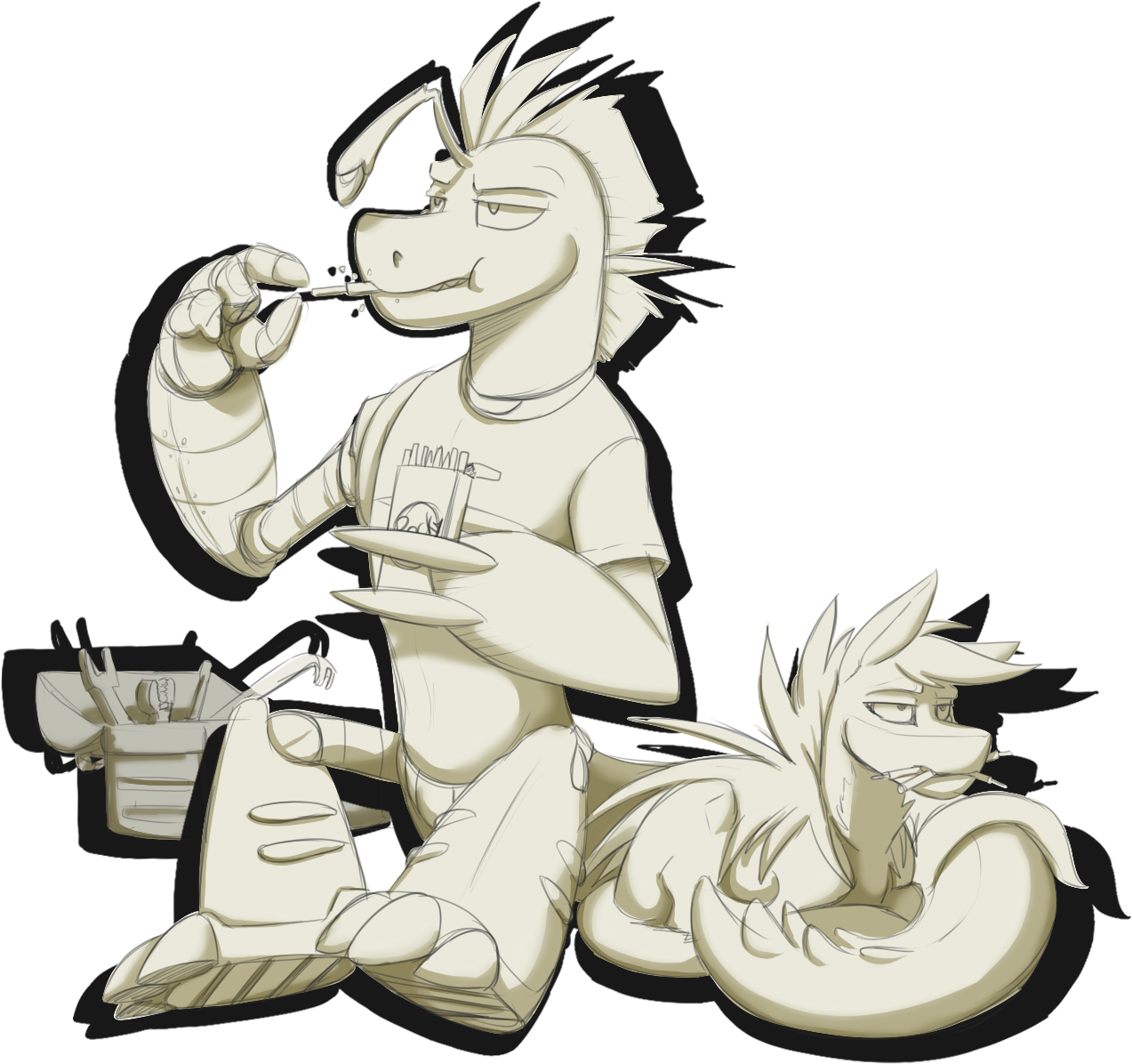 Sketch Com - Pocky Break - Cartoon Clipart (1401x1322), Png Download