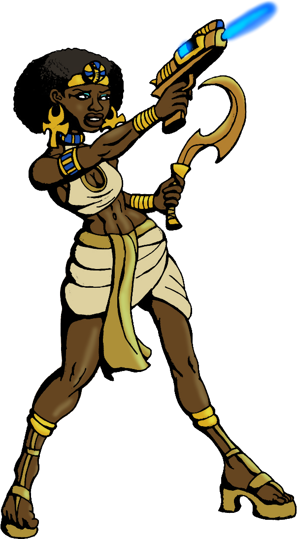 So Here's The Same Character In A More Dynamic Action - Cartoon Clipart (808x1100), Png Download