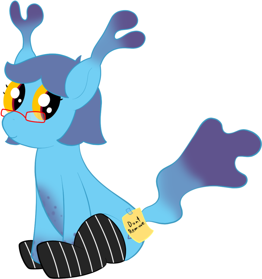 Clothes, Glasses, Note, Oc, Oc - Cartoon Clipart (1026x1024), Png Download