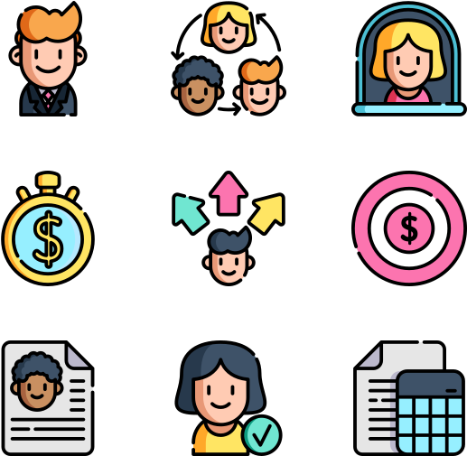 Business Administration Clipart (600x564), Png Download