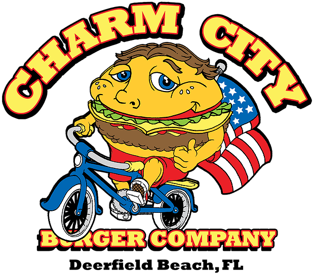 Charm City Burgers Clipart (672x672), Png Download