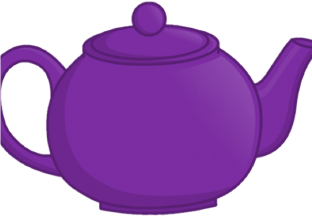 Purple Teapot Clipart - Png Download (640x480), Png Download