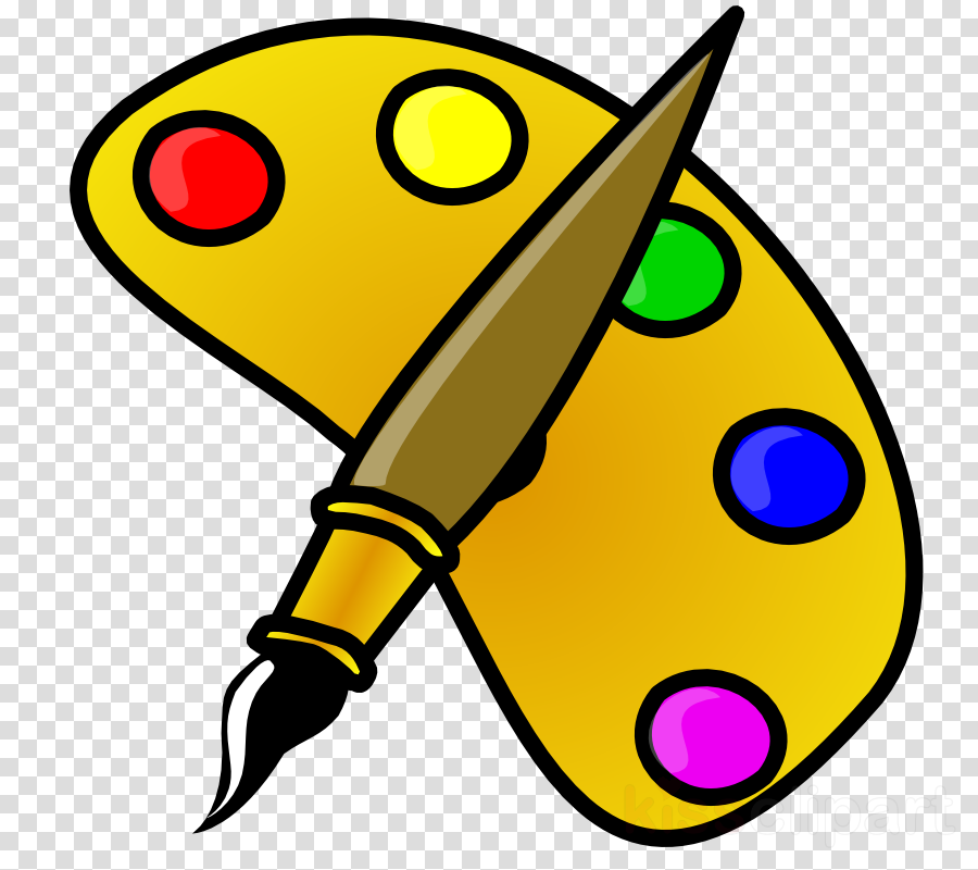 Christmas Card For An Artist Card Clipart (900x800), Png Download