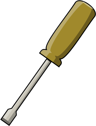 Free Screwdriver Clip Art - Clip Art Screwdriver Png Transparent Png (480x640), Png Download