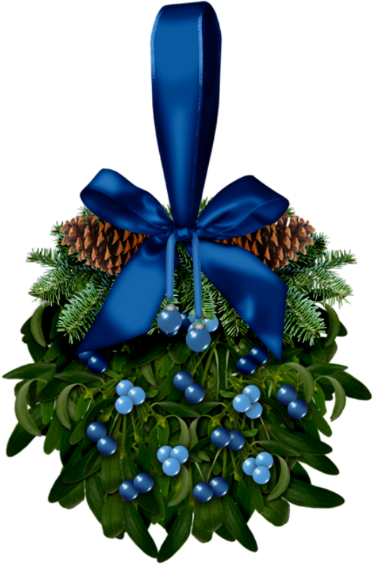 Christmas Mistletoe Clip Art - Christmas Day - Png Download (534x800), Png Download