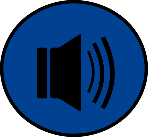 Play Button Svg Clip Arts Download - Sound - Png Download (600x555), Png Download