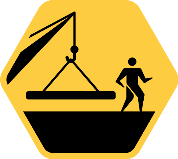 Clipart Stock Water Contractor Quick Reference - Suspended Load Png Transparent Png (596x531), Png Download