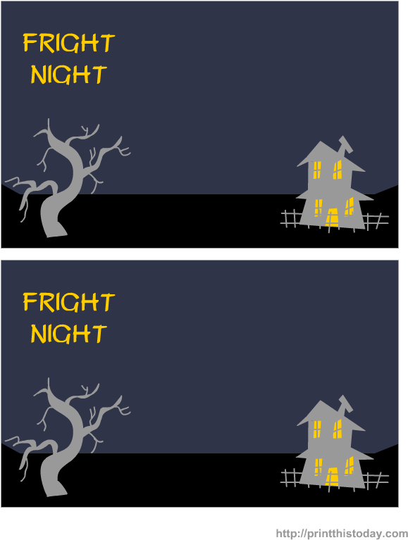 Pix For Haunted School Clipart - Graphic Design - Png Download (612x792), Png Download