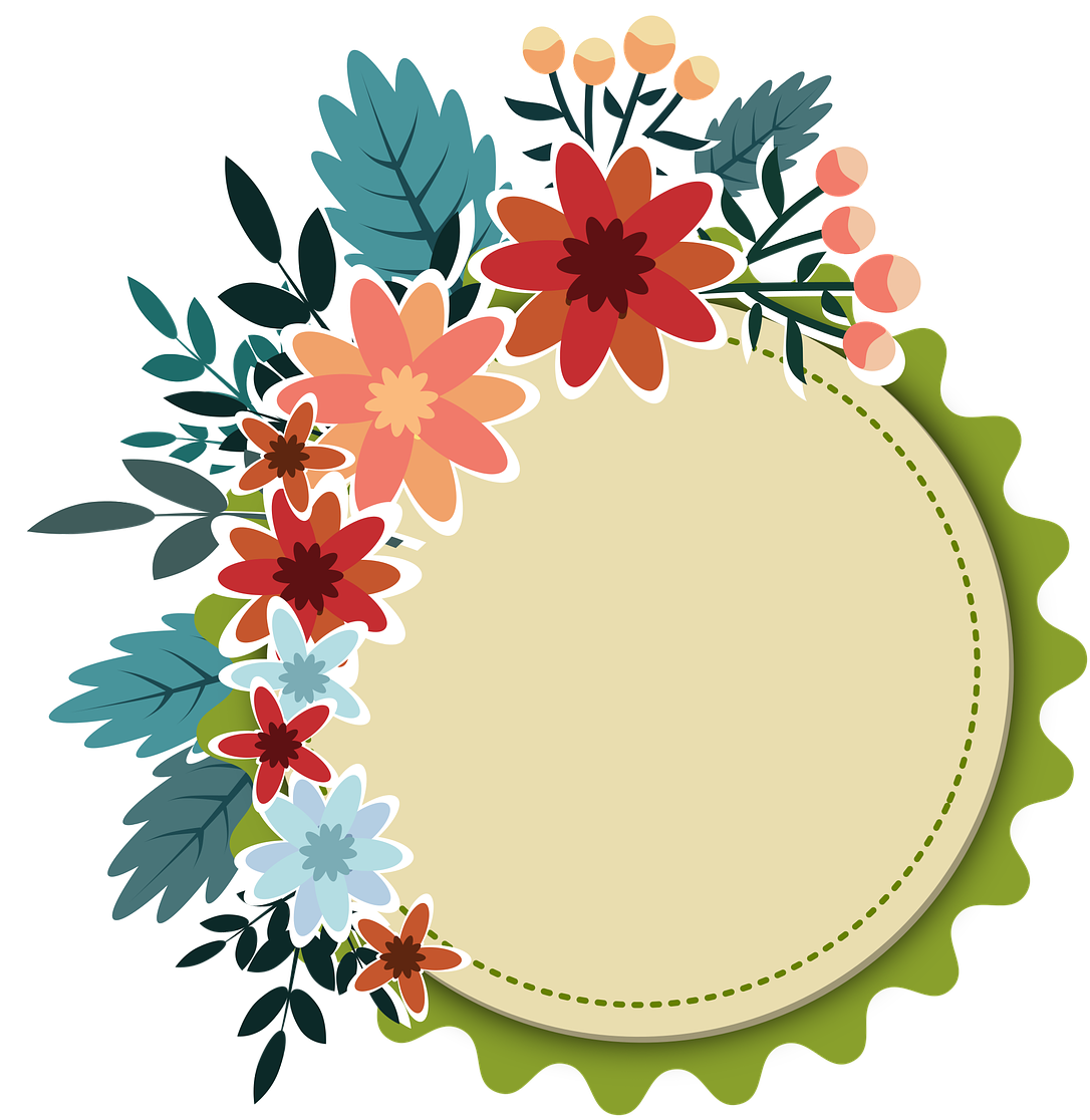 Flowers, Floral, Flowery, Spring, Plants, Ornament - Ashoka Institute Of Technology And Management Logo Clipart (720x720), Png Download
