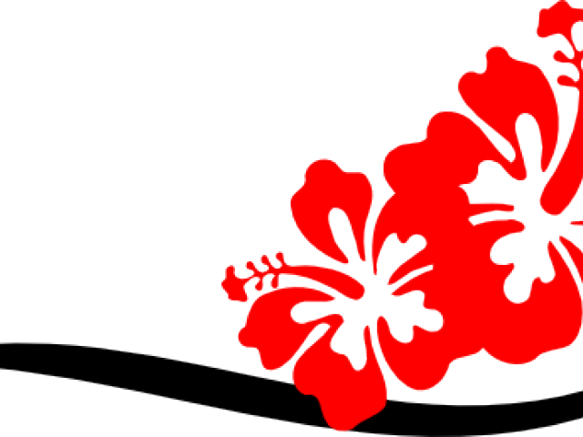 Hibiscus Clipart Divider - Hibiscus Clip Art - Png Download (640x480), Png Download