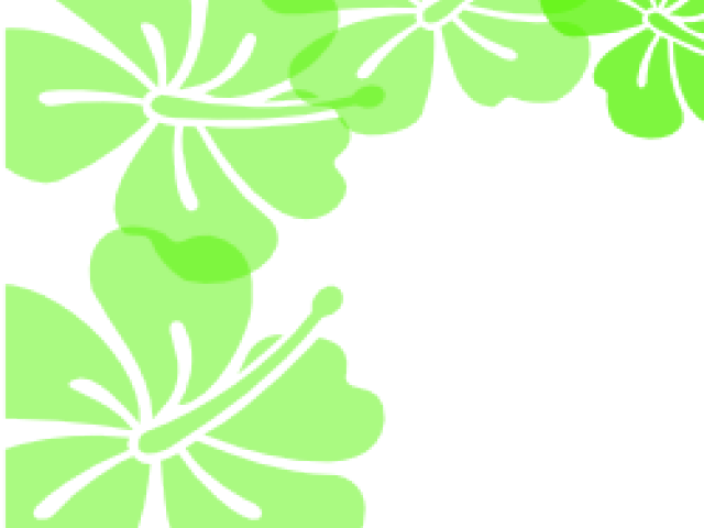 Hibiscus Clipart Hawaiian Theme - Clip Art - Png Download (640x480), Png Download