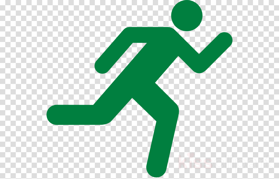 Download Stick Figure Athlete Png Clipart Stick Figure - Girl Running Away Clipart Transparent Png (900x580), Png Download