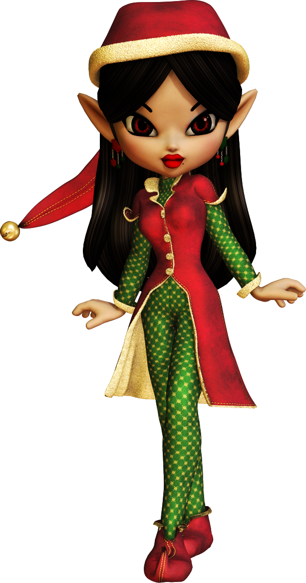 Christmas Elf, Christmas Clipart, Christmas Greeting - Clipart Noel - Png Download (613x1166), Png Download