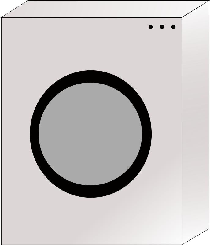 Washing Clip Art Download - Çamaşır Makinesi Vektörel Png Transparent Png (682x800), Png Download