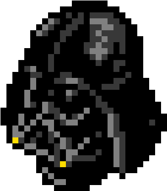 Darth Vader's Helmet ~ Drawn By Ben - Darth Clipart (1200x1200), Png Download