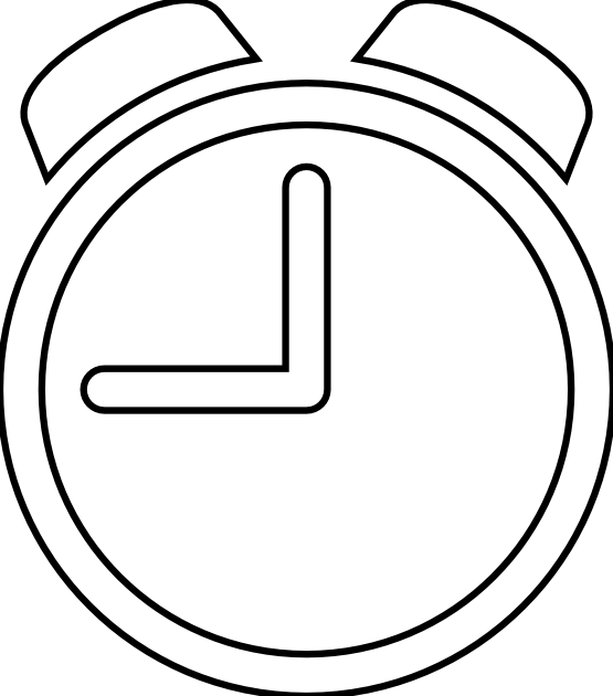 Clock Clip Art - Transmedia Aluminium Profile For Led Strips 16.9 Mm - Png Download (555x630), Png Download