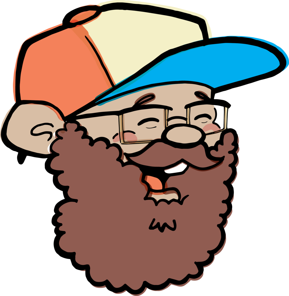 Clipart Transparent Library Beard Clipart Shades - Avatar - Png Download (1000x1025), Png Download