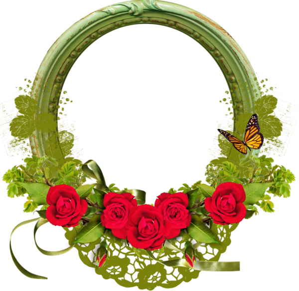 Bird Houses Painted, Painted Birdhouses, Rose Frame, - Love Aadil Name Clipart (600x583), Png Download