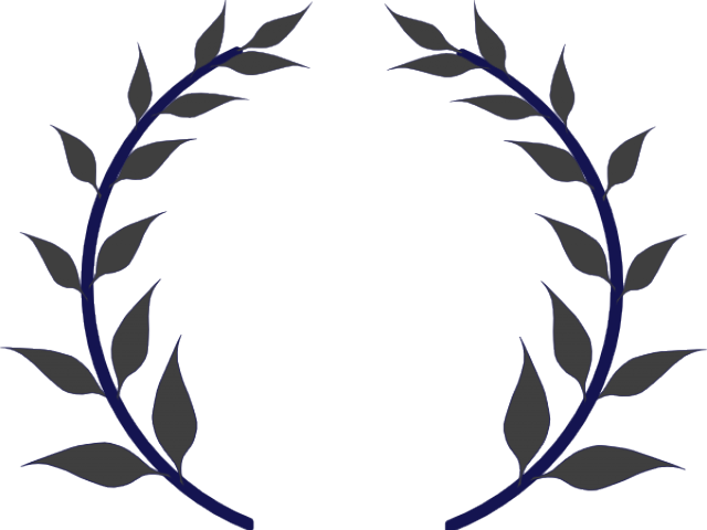 Navy Clipart Wreath - Wreath Border Clip Art - Png Download (640x480), Png Download