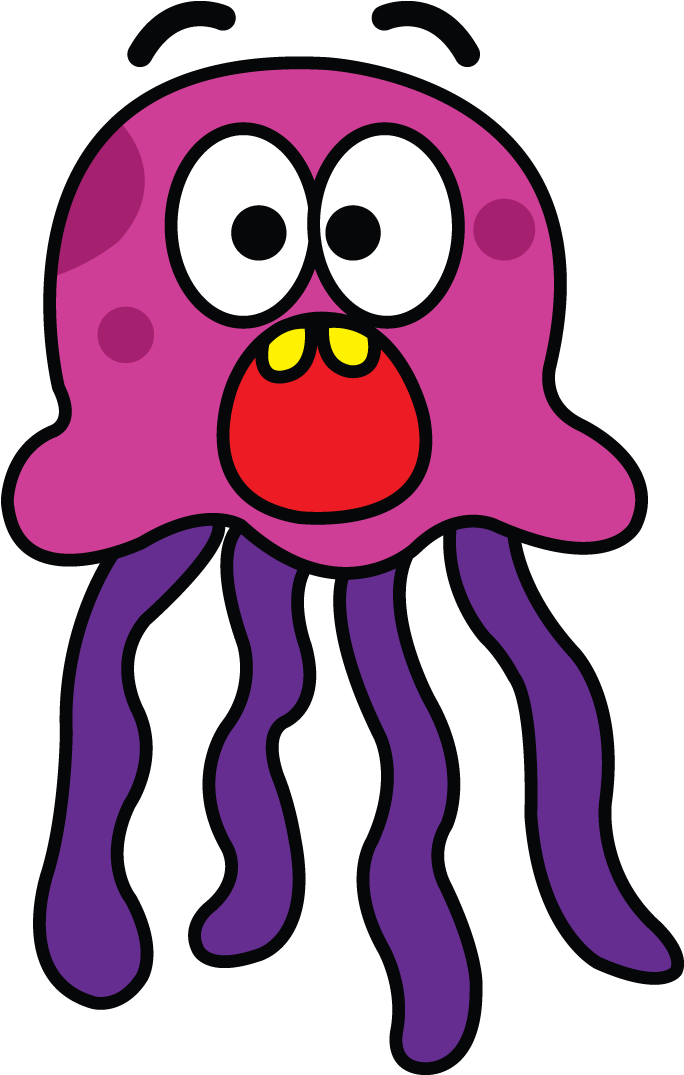 Clip Freeuse Download Cheesecake Drawing Easy - Easy To Draw Jelly Fish - Png Download (720x1280), Png Download