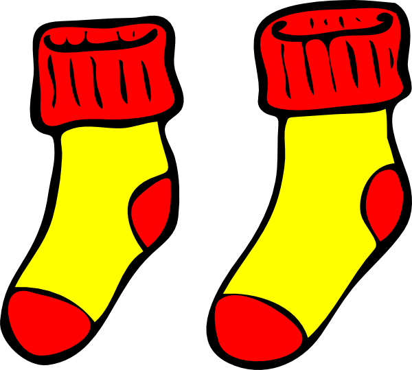 Codes For Insertion - Socks Clipart Transparent Background - Png Download (600x539), Png Download