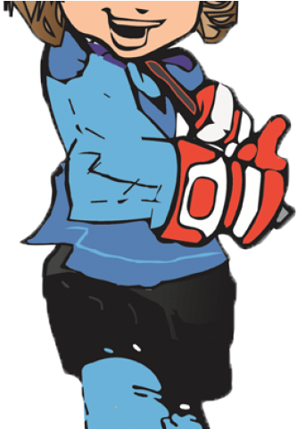 Girl Clipart Hockey - Fille Qui Joue Au Hockey - Png Download (640x480), Png Download