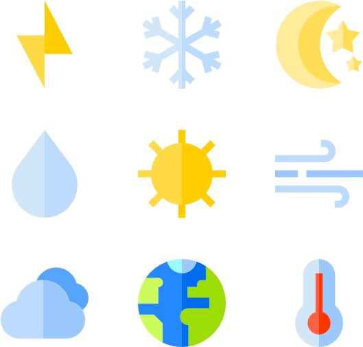 Weather Collection Clipart (600x564), Png Download