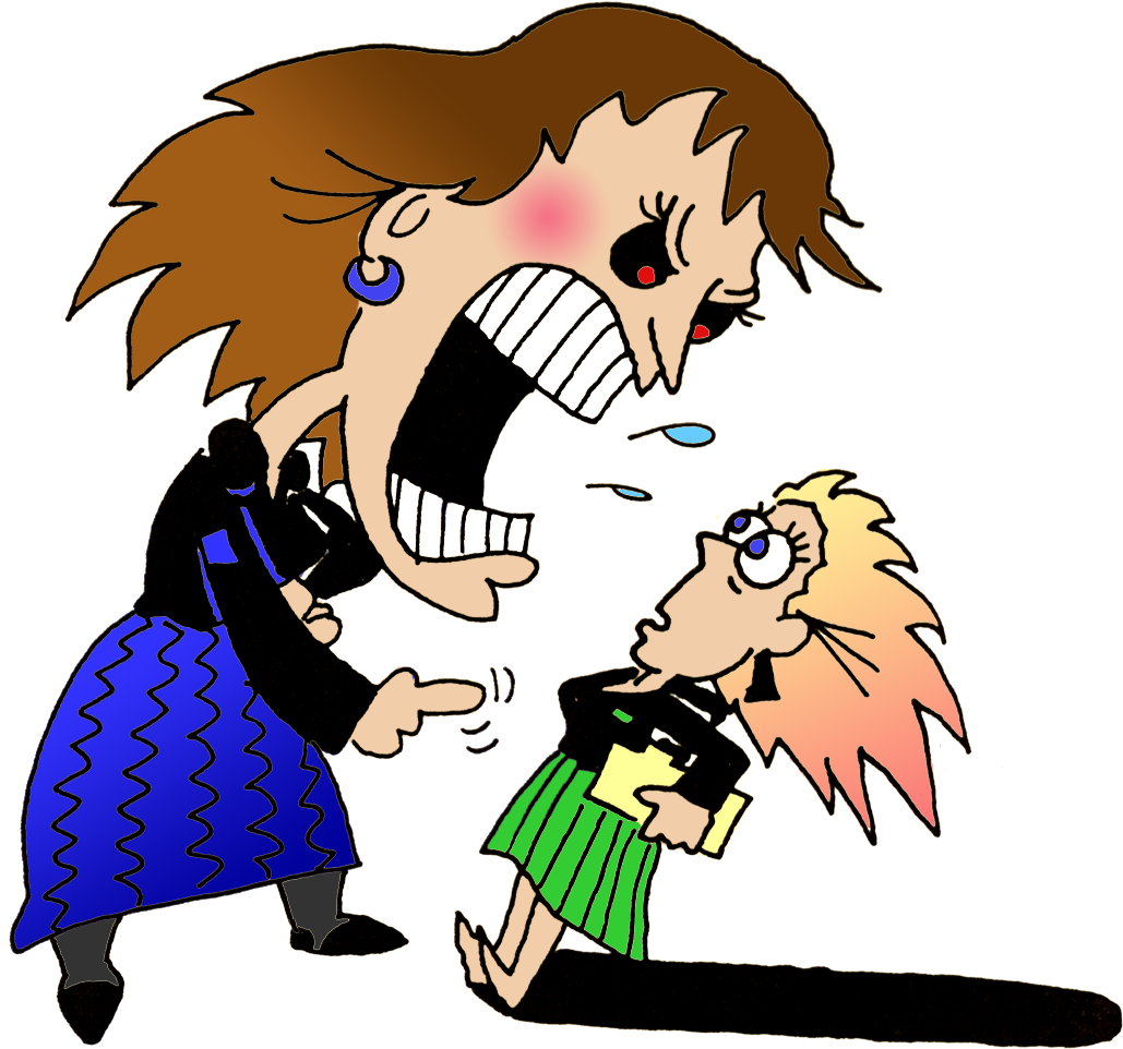 Graphic Stock Tipos De Si Alguien Te Insulta En - Imagenes De Bullying Animadas Clipart (1062x989), Png Download
