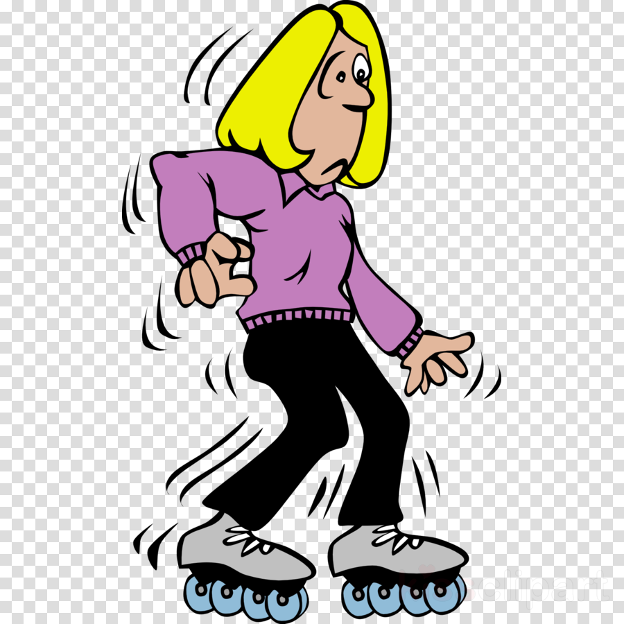 Roller Skating Clipart Roller Skating In-line Skates - Roller Skating Clipart - Png Download (900x900), Png Download