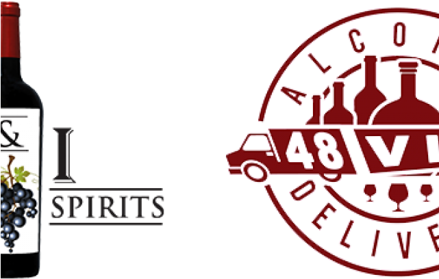 Beverage Clipart Liquor Store - Glass Bottle - Png Download (640x480), Png Download