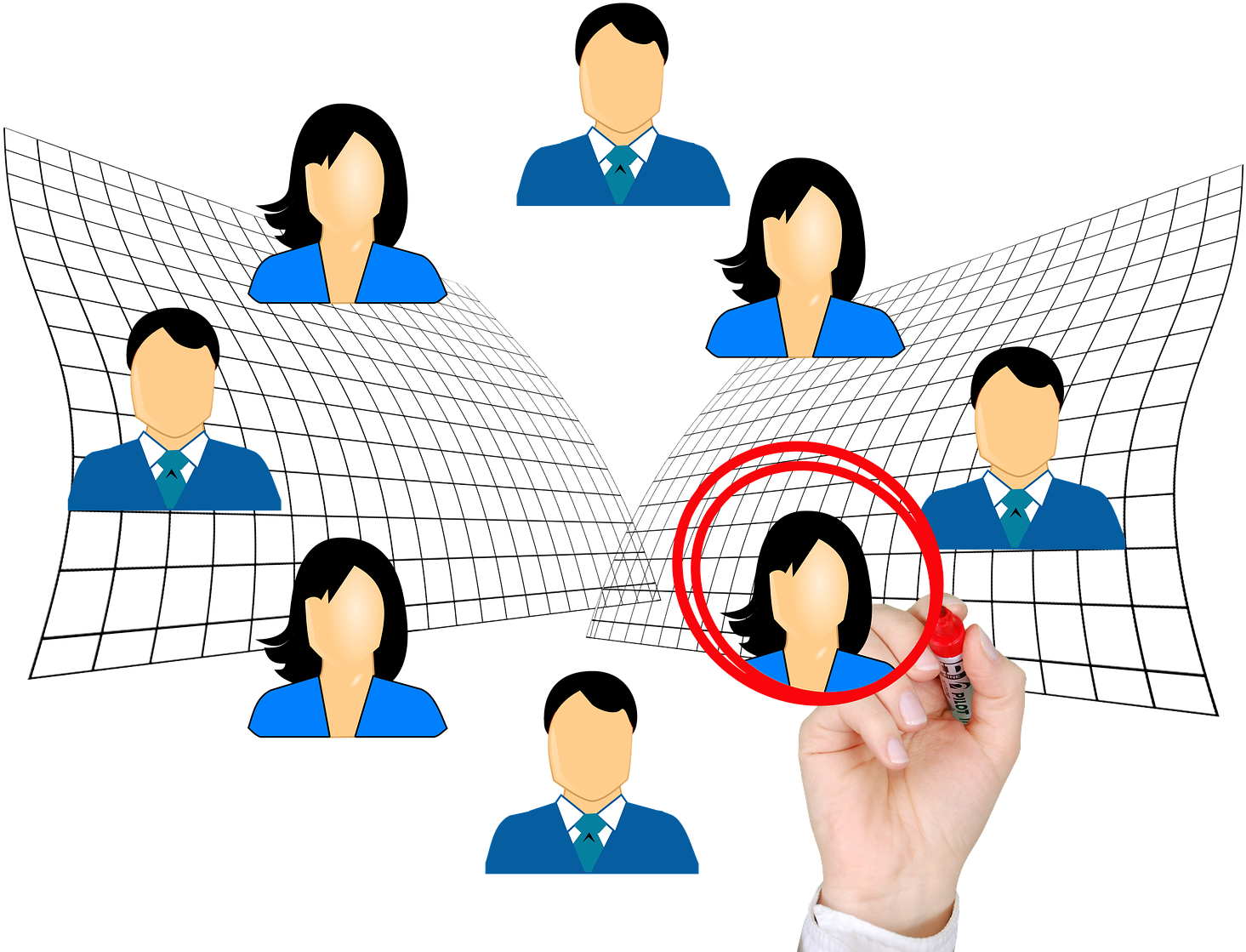 La Mujer Directora De Hotel - 10 Percent Reservation Bill Clipart (1300x867), Png Download