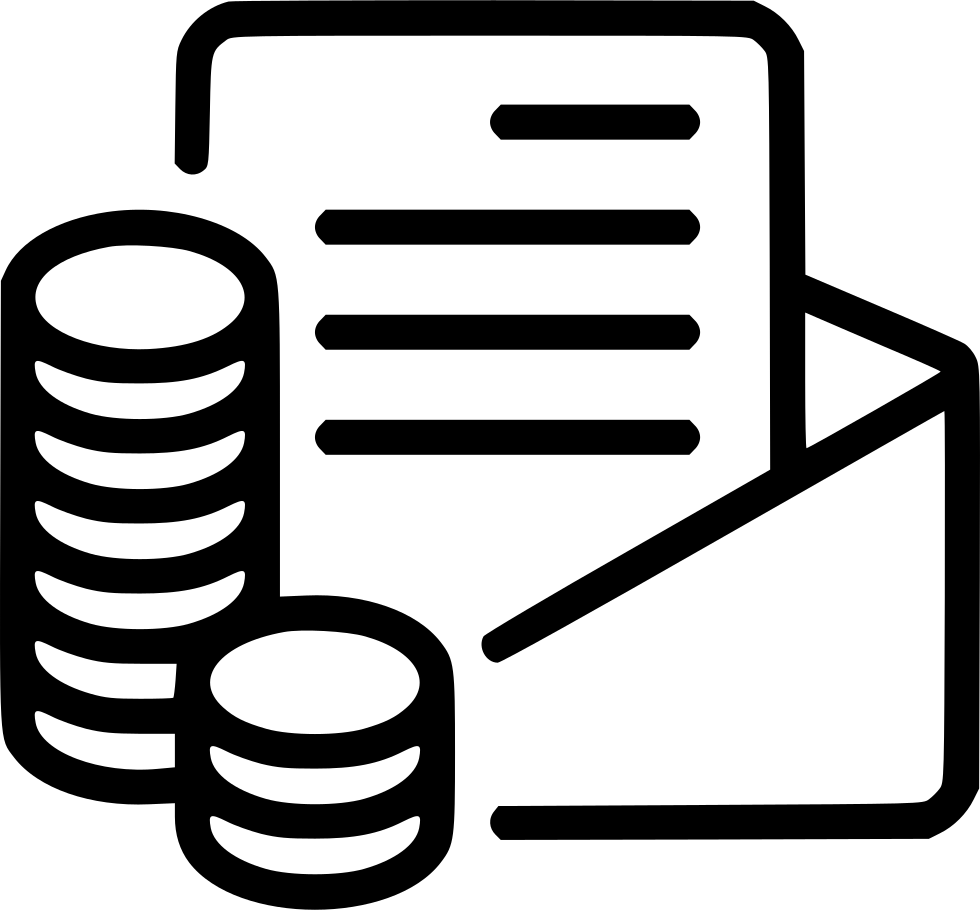 Invoice Comments - Factoring Icon Clipart (980x910), Png Download