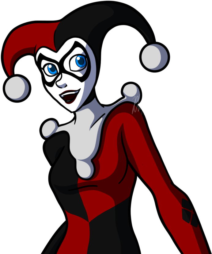 Harley Quinn Classic - Classic Harley Quinn Best Clipart (884x903), Png Download