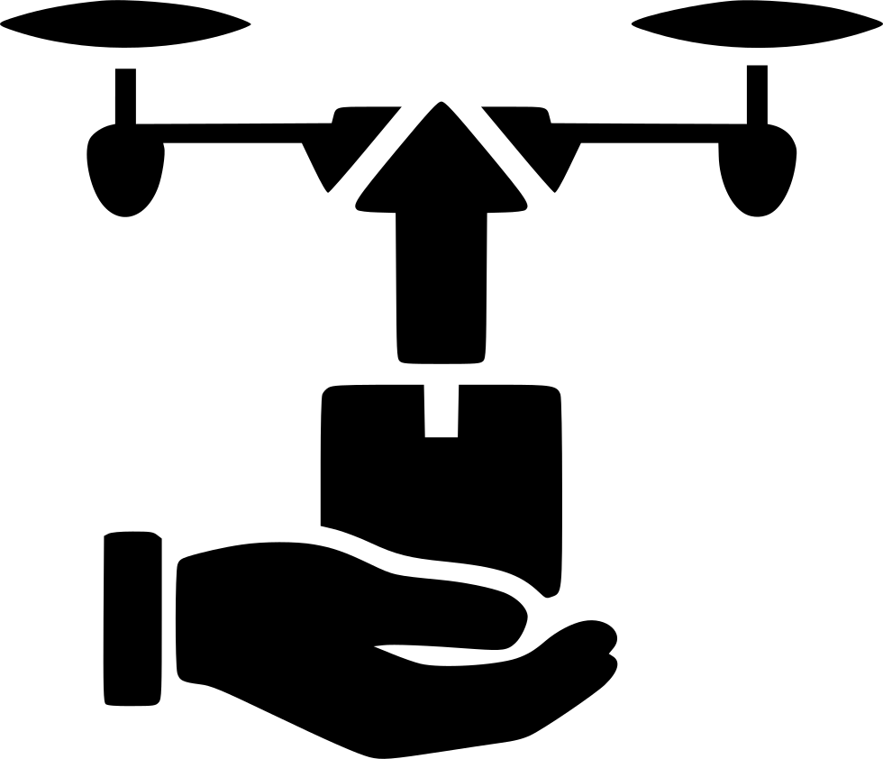 Quadcopter Load Comments - Drone Icon Transparent Clipart (980x842), Png Download