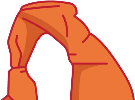 Arch Clipart Arches National Park - Png Download (640x480), Png Download