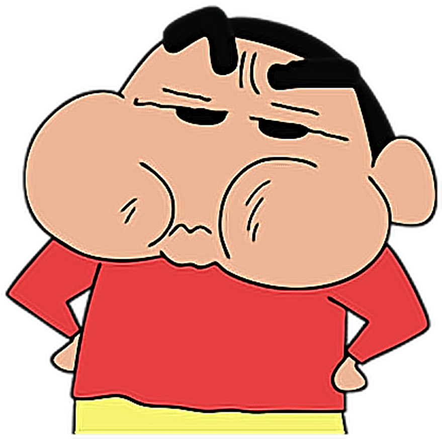 Shinchan Sticker - Shinchan Jokes On Exams Clipart (1024x952), Png Download