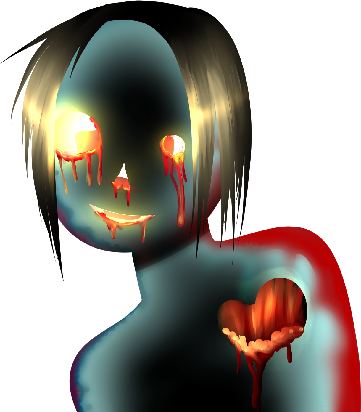 The Story Goes, That There Was A Lonely Woman Who Lived - Illustration Clipart (1500x1500), Png Download