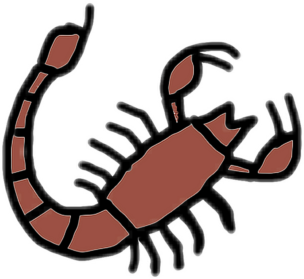 Sccolorbrown Sticker Clipart (1024x938), Png Download