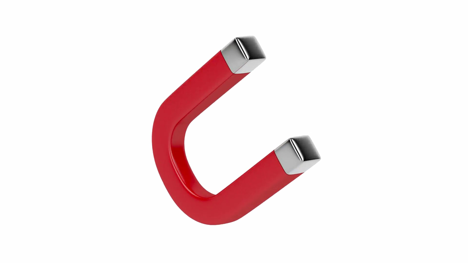 Horseshoe Magnet Transparent Images - Carmine Clipart (1920x1080), Png Download