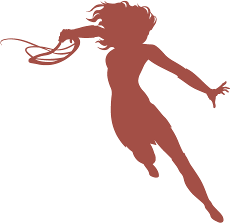 Watch Wonder Woman Online Free - Wonder Woman Silhouette Png Clipart (688x780), Png Download