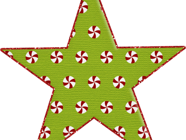 Stars Clipart Christmas Decoration - Clip Art - Png Download (640x480), Png Download