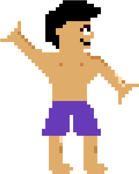 Surfer Improved - Cartoon Clipart (1200x1200), Png Download