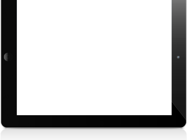 Ipad Clipart Png Landscape - Tablet Computer Transparent Png (640x480), Png Download